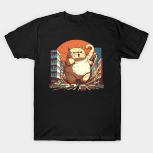 Cute fatzilla! Catzilla T-Shirt